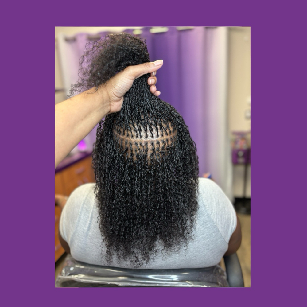 MicroLoc Twists Human Hair at Hair By Tiffany in Longview, TX