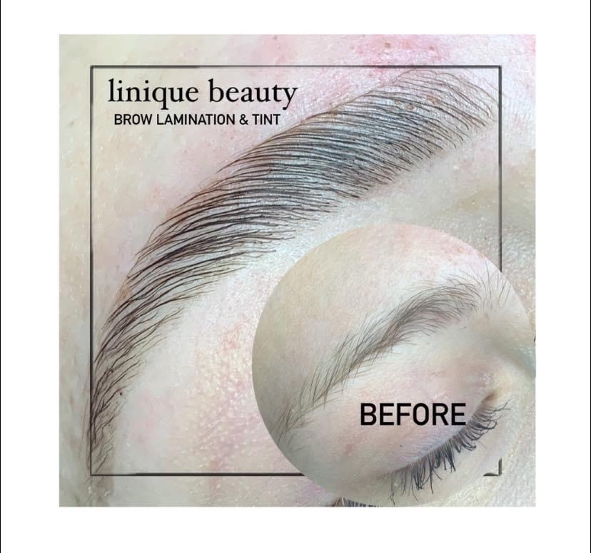 Brow Lamination & Tint