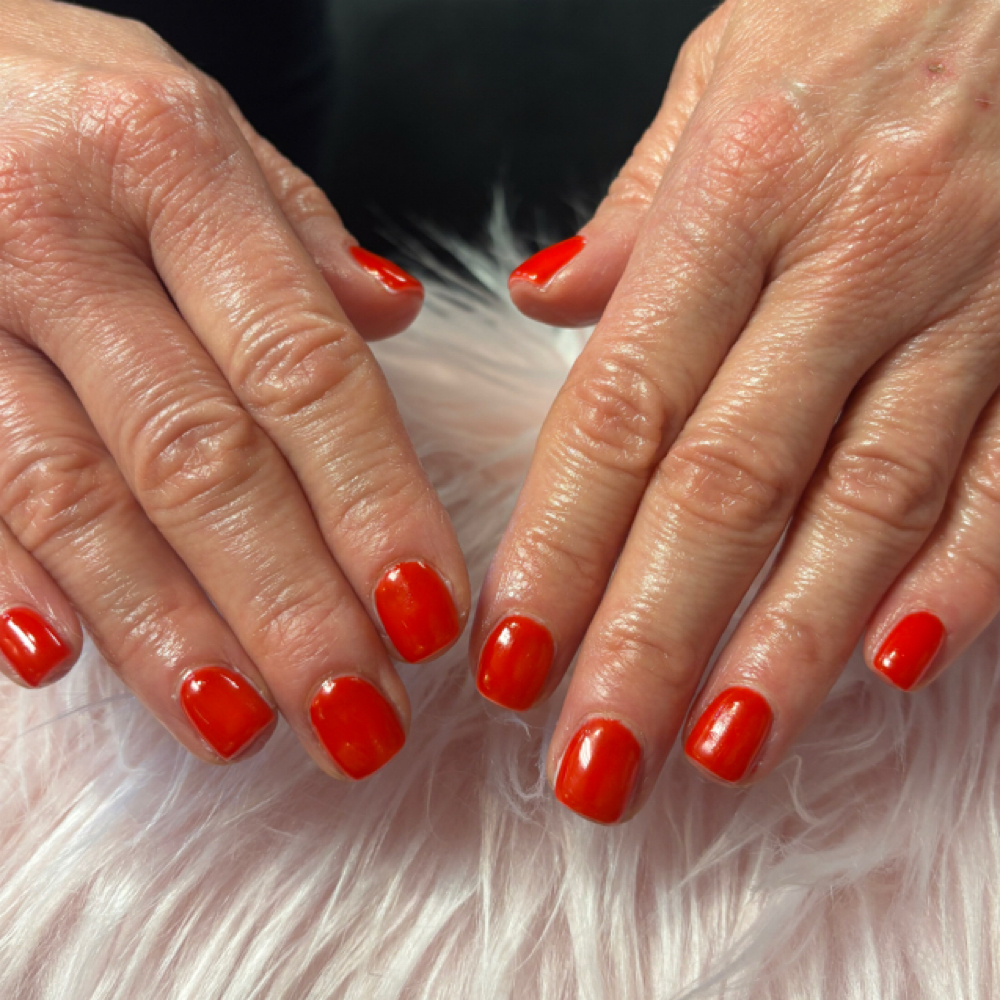 Regular Polish Manicure at Deep Breath Salon & Holistic Center in Western Cranston, RI