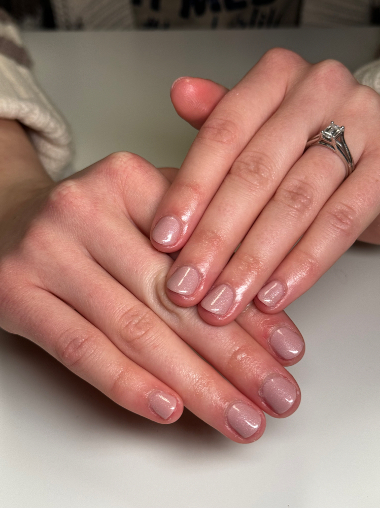 gel polish removal w/ new gel mani at Bonita Beauty in Knoxville, TN