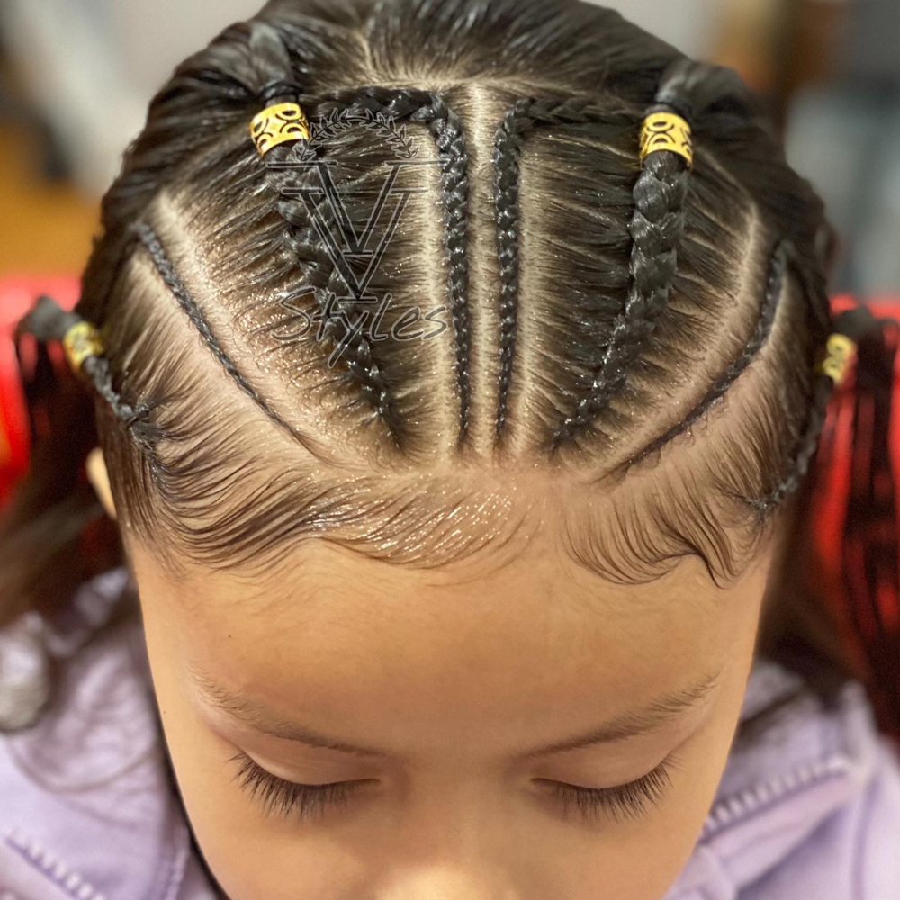 Half Head Braids