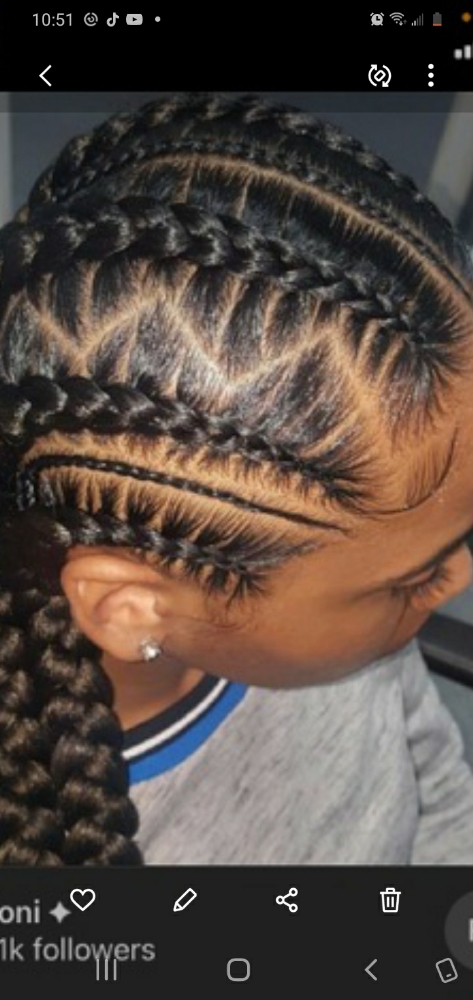 Feed-in Braids