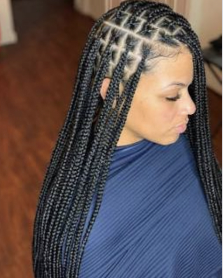 Knotless Braids (Medium Size)