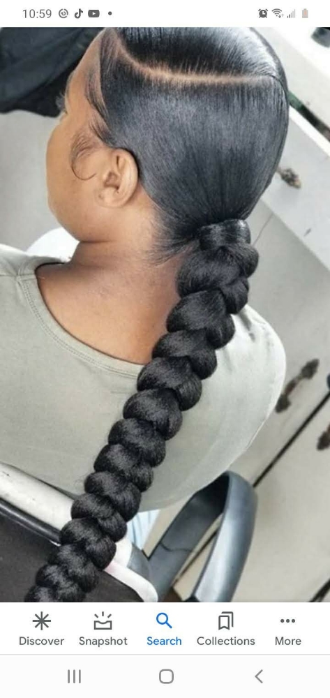 Speciality ponytail