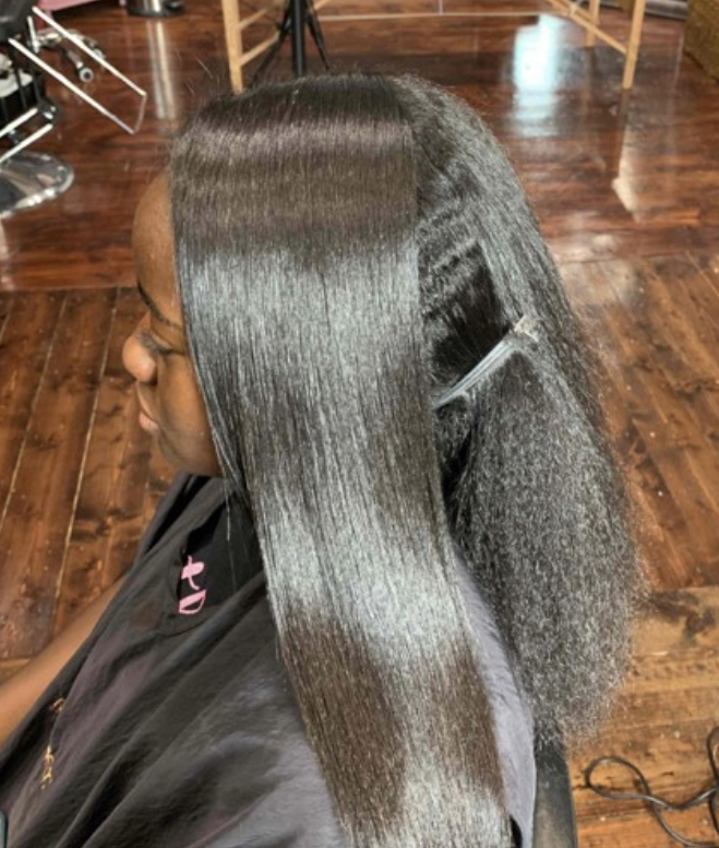 Keratin Straightening Treatment