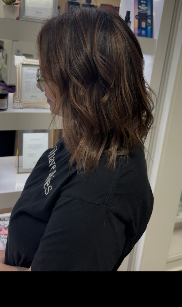 Balayage Partial & Style at Casa D’ Foils in Fort Mill, SC