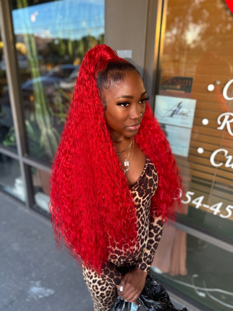 Sleek High Ponytail