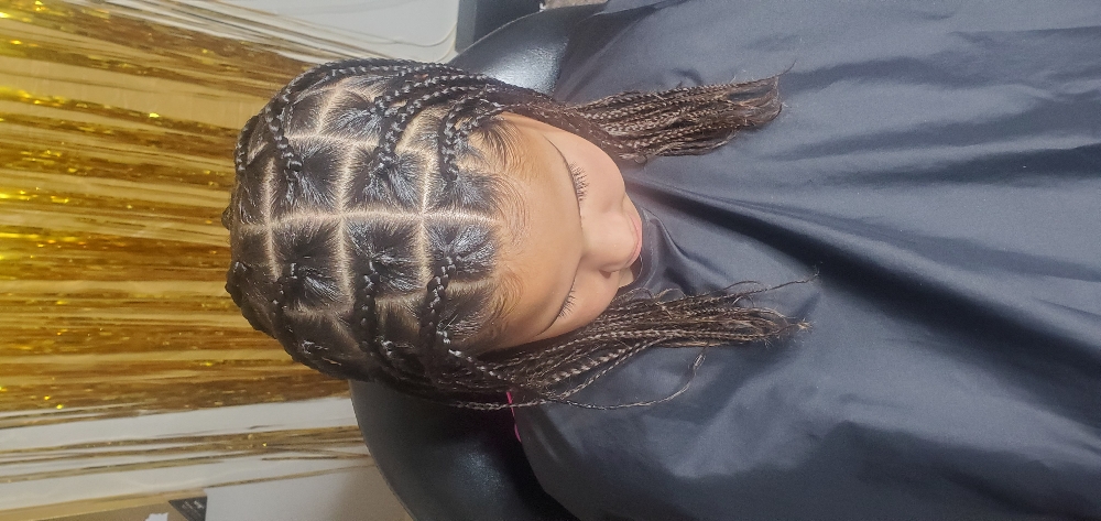 Kids Knotless Box Braids (Natural)