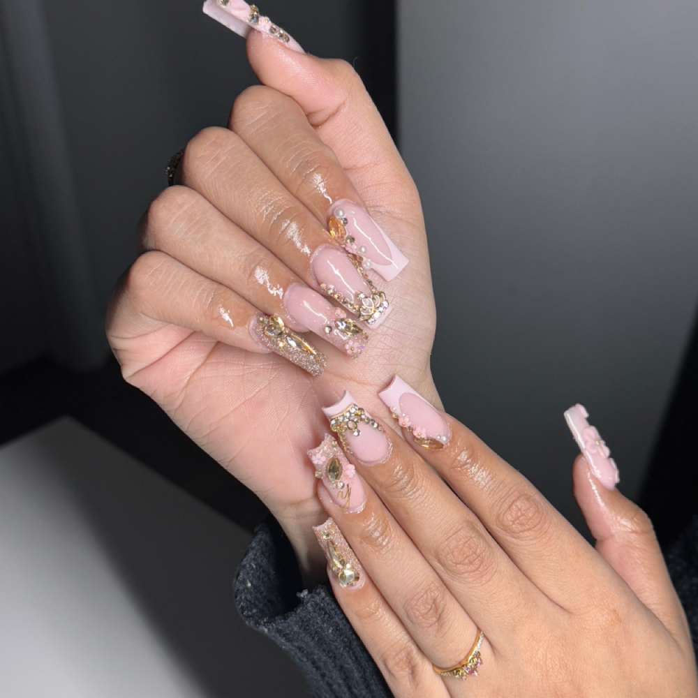 Acrylic Set at a_.nailuxury in Hyattsville, MD