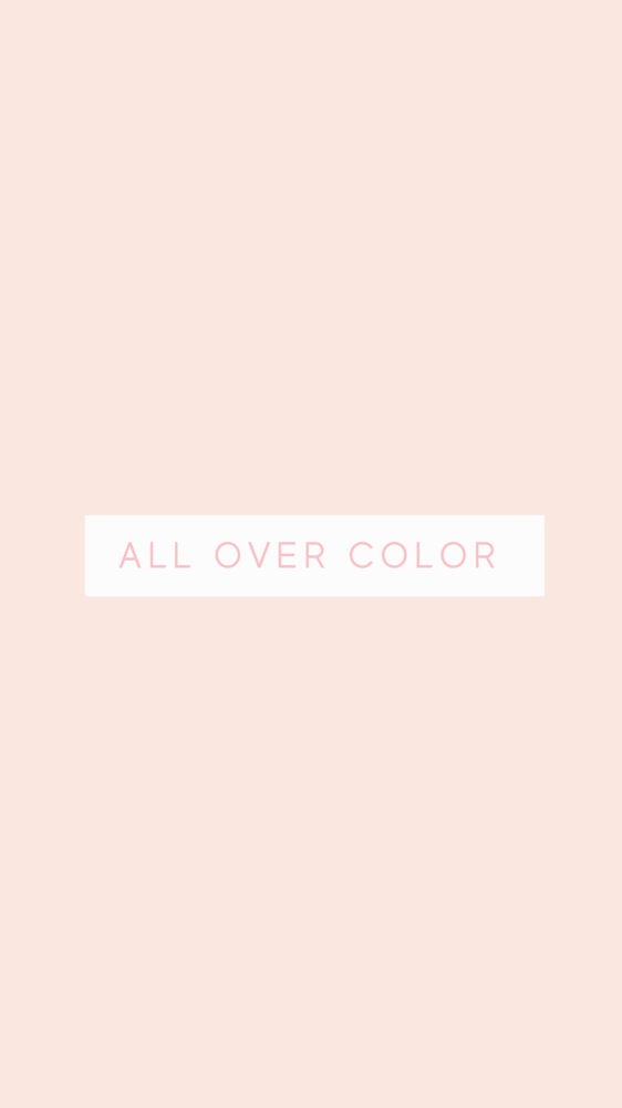 All Over Color Blow Out