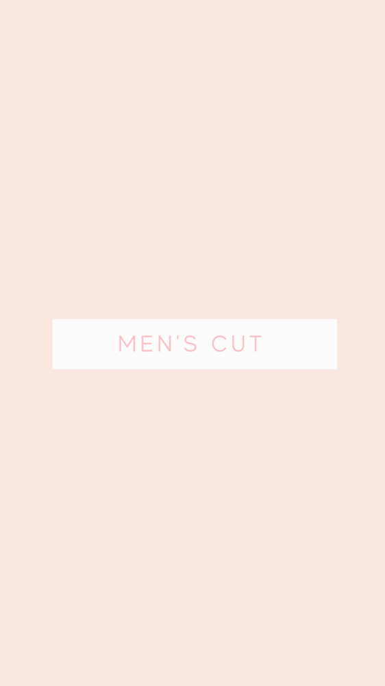 Men’s Cut