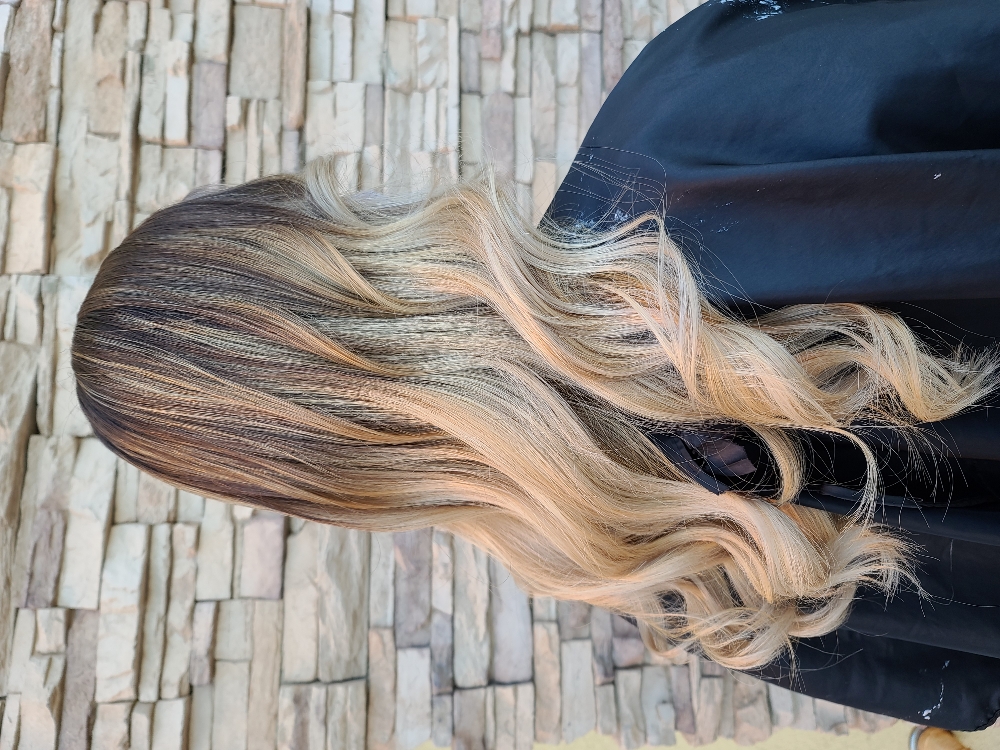 Ombre Hair Coloring