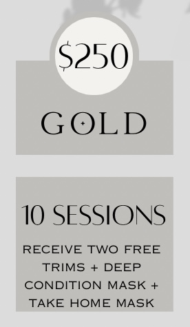 Gold Blowout & Style Package