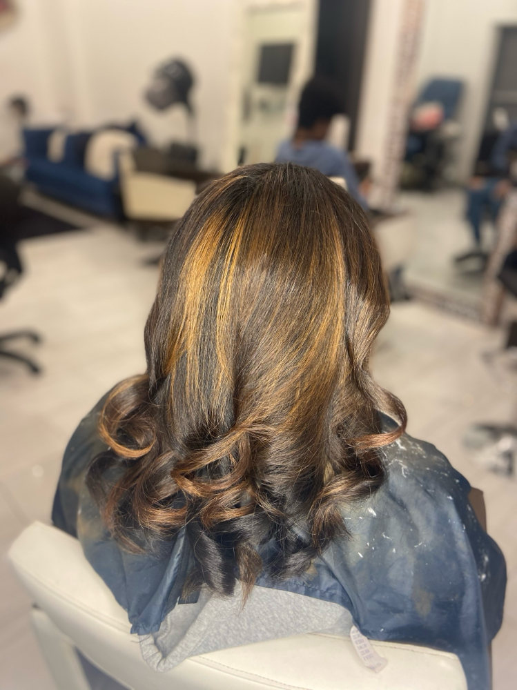 COLOR ME Service at HAIRGOESNINA in Franklin Square, NY