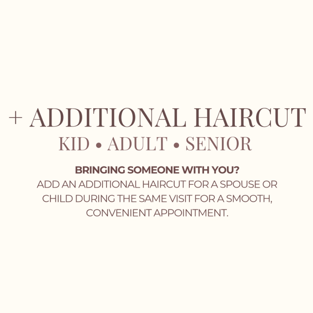 Second/Additional Haircut at Inches Matter Hair Salon in Allentown, PA