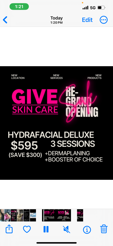 HydraFacial 3 Dermaplane+ Booster