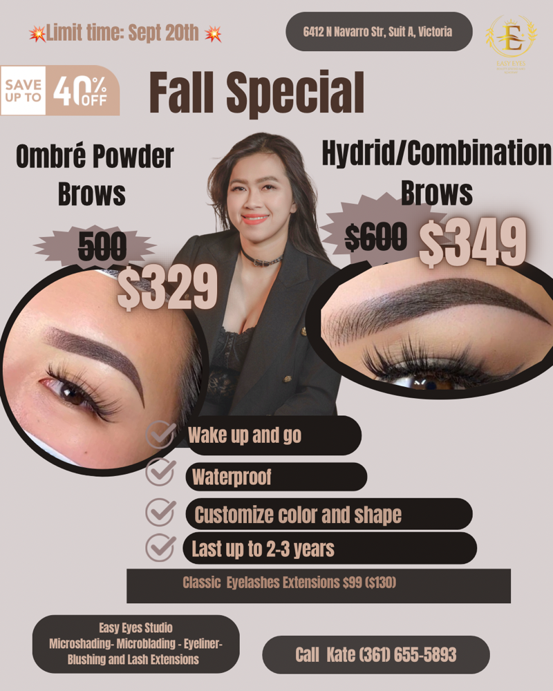 Combination Brows Special