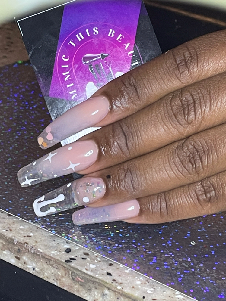 Acrylic Nail Set