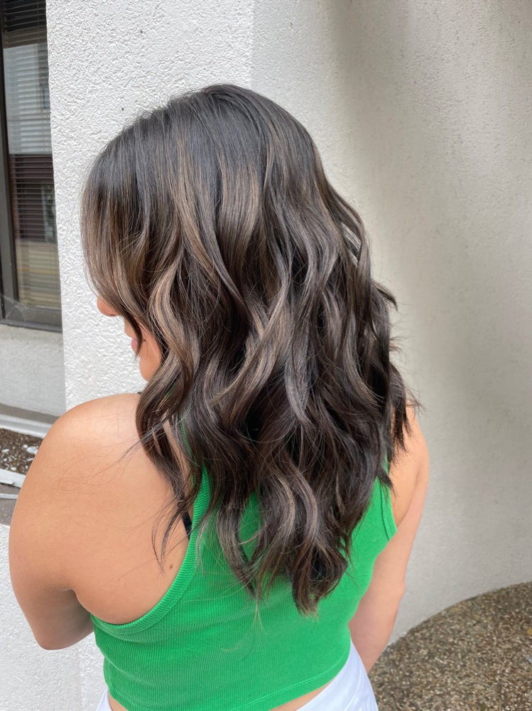 Reverse Balayage/Lowlights