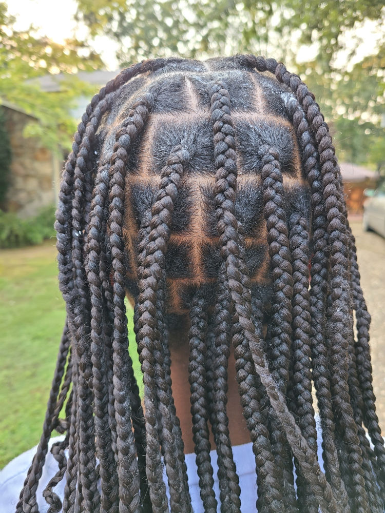 Kids box braids (10 and under)