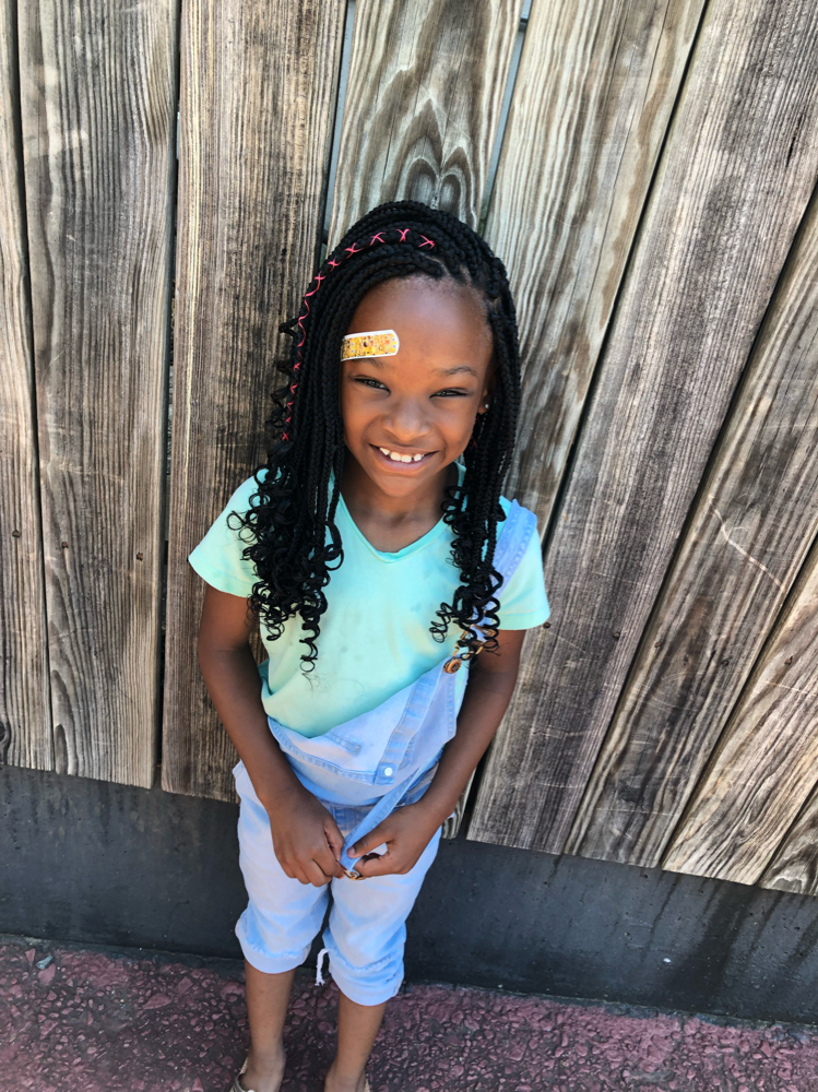 Kids Box Braids (11 and up)