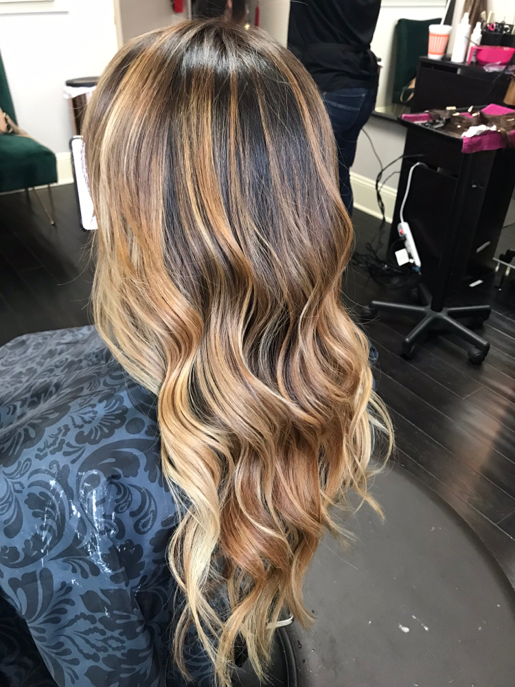 Balayage & Blow-Dry