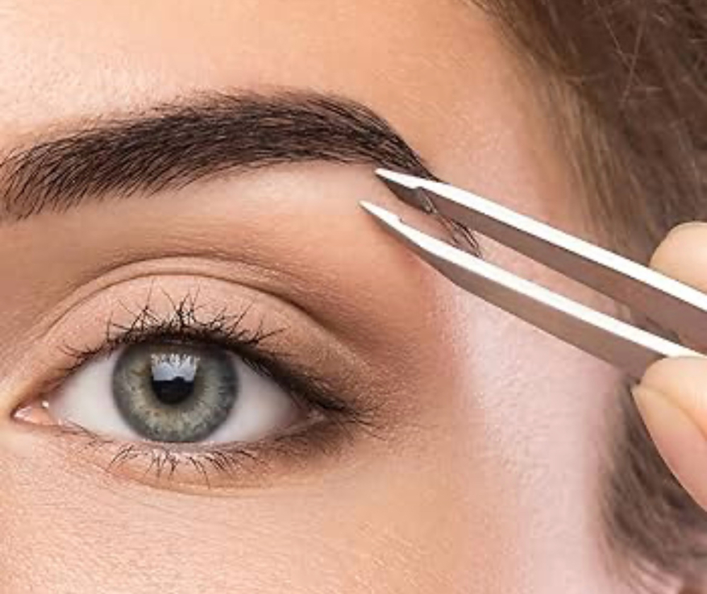 Eyebrow Tweezing