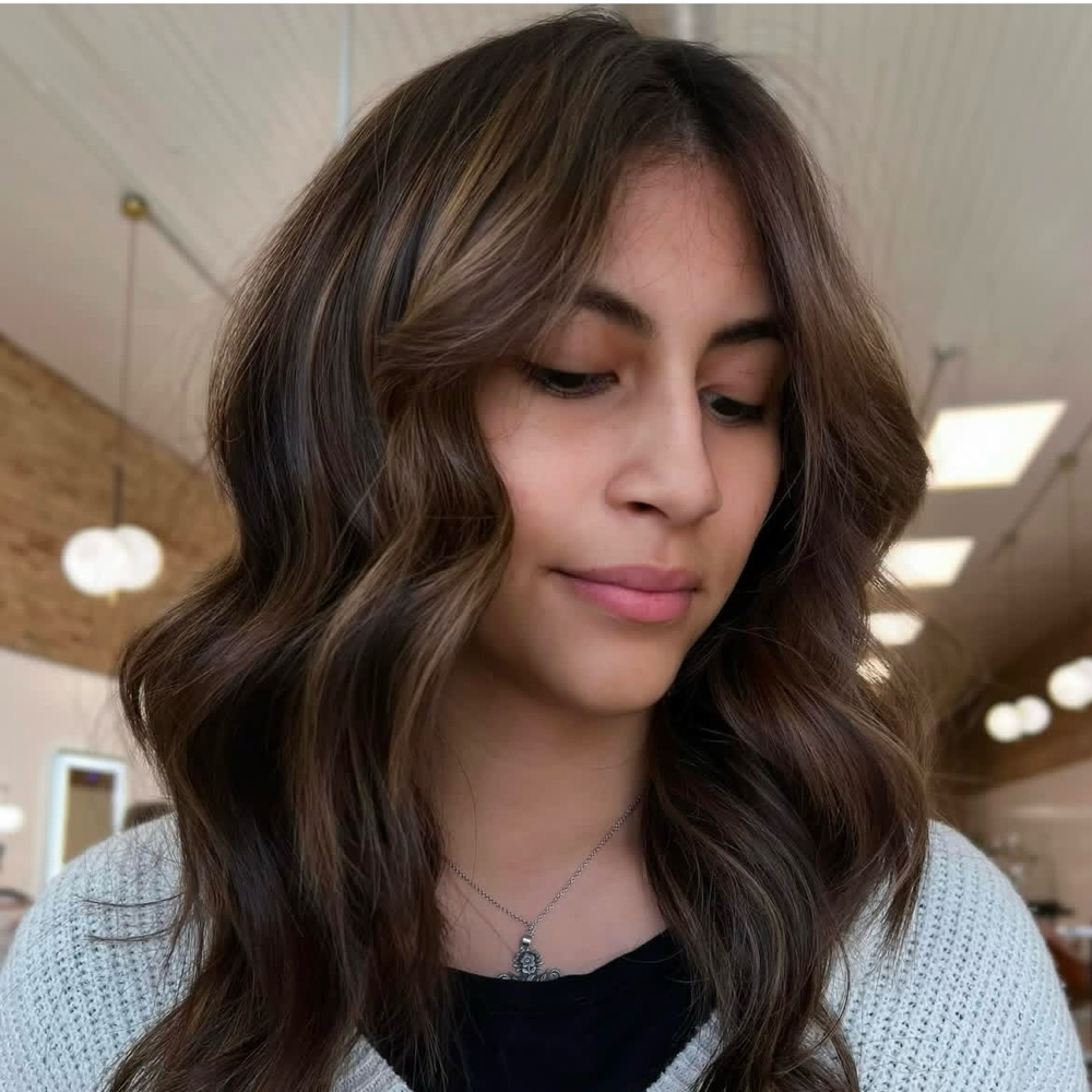 Long-Medium Length Haircut