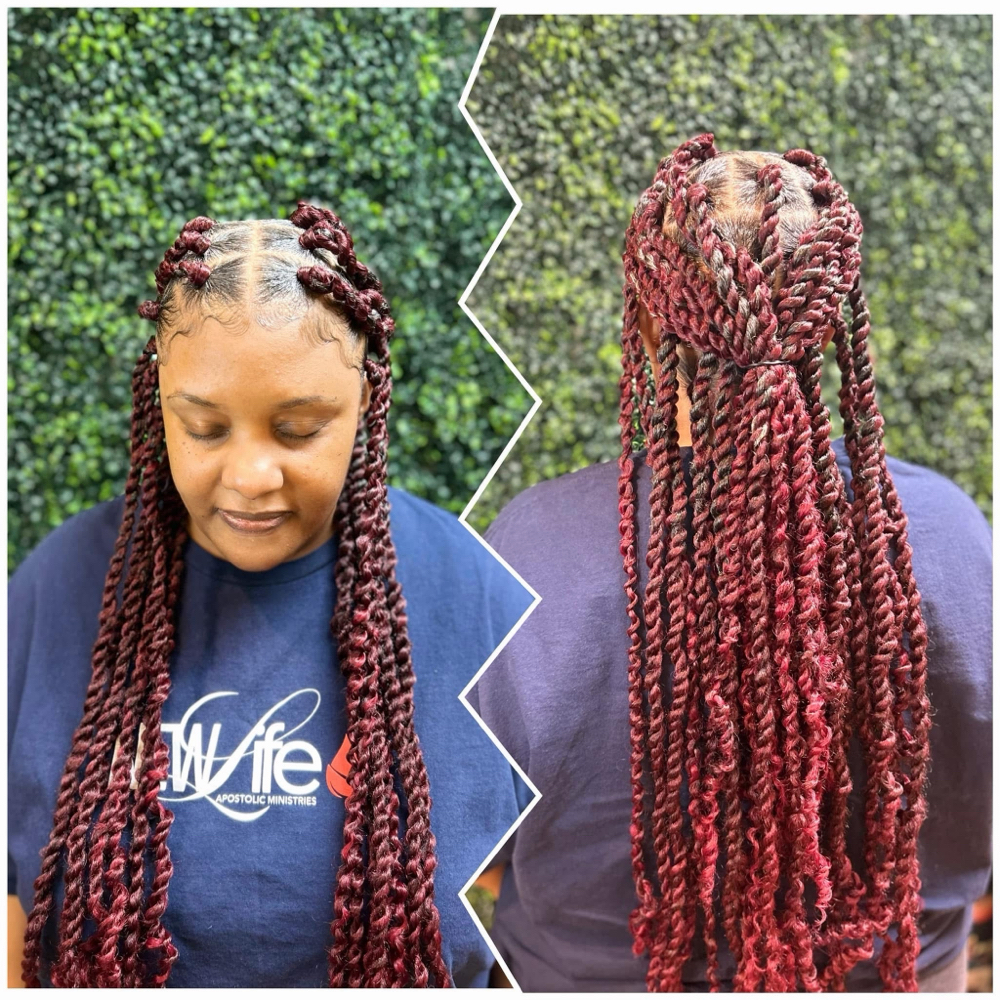 Large Passion Twist at DeeplyRootedSalon in Iowa City, IA