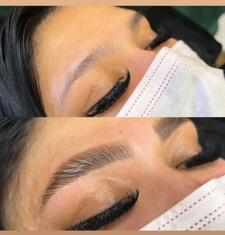 Brow lamination