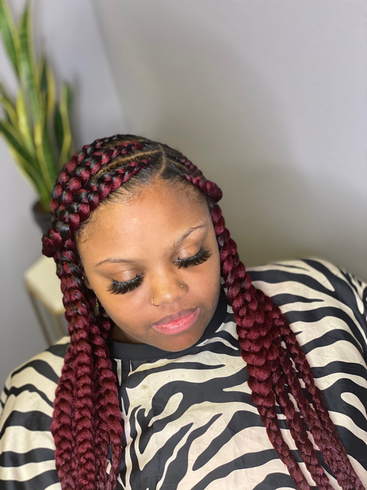 Large Layer Braids