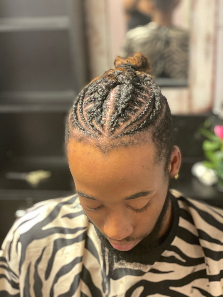 Man Braids