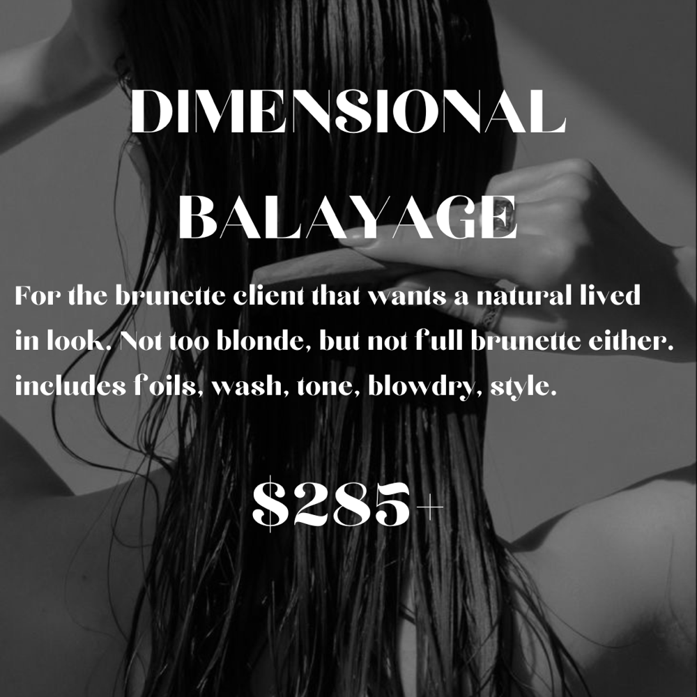 DIMENSIONAL BALAYAGE