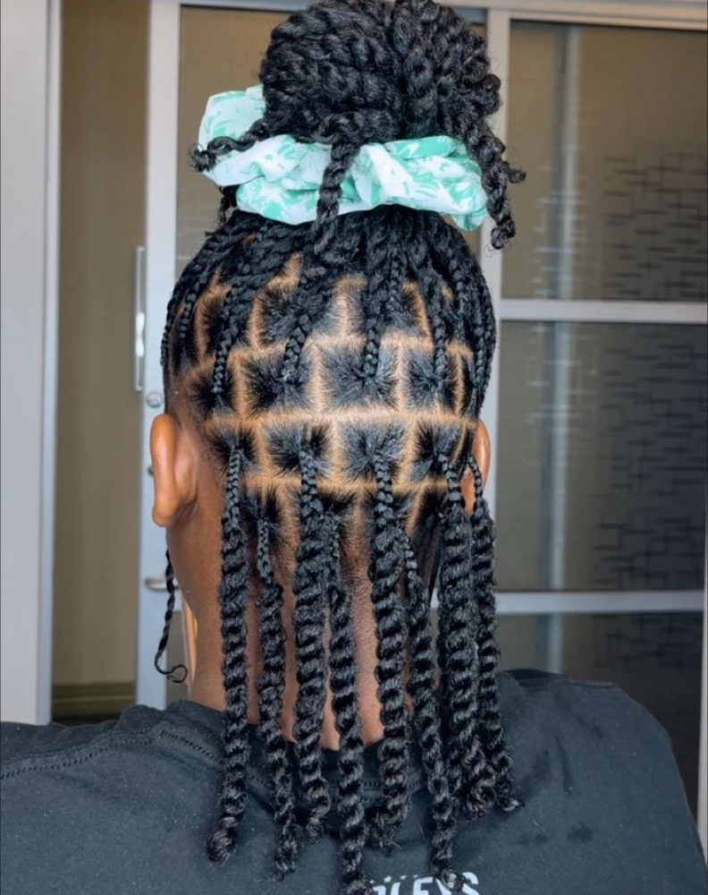 Medium Two Strand Twist W/hair at To Be Crowned By Nina Lynn in Emmaus, PA