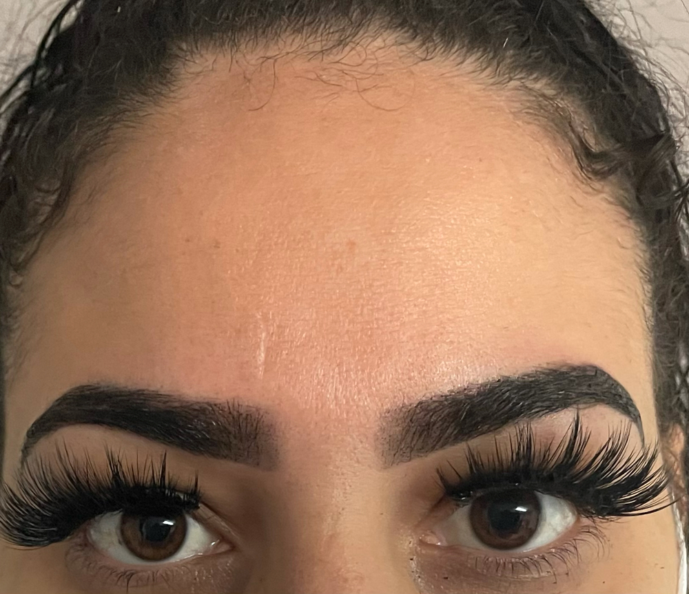 Brow Clean Up W/tint And Strip Lash