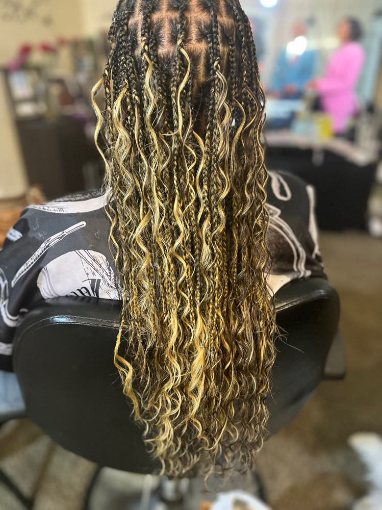 Med Knotless Boho