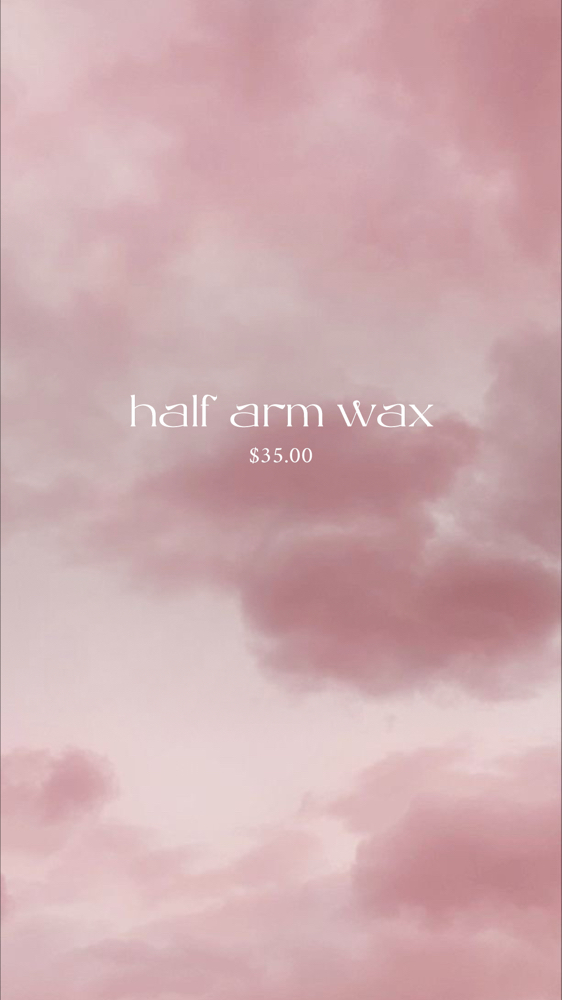 Half Arm Wax