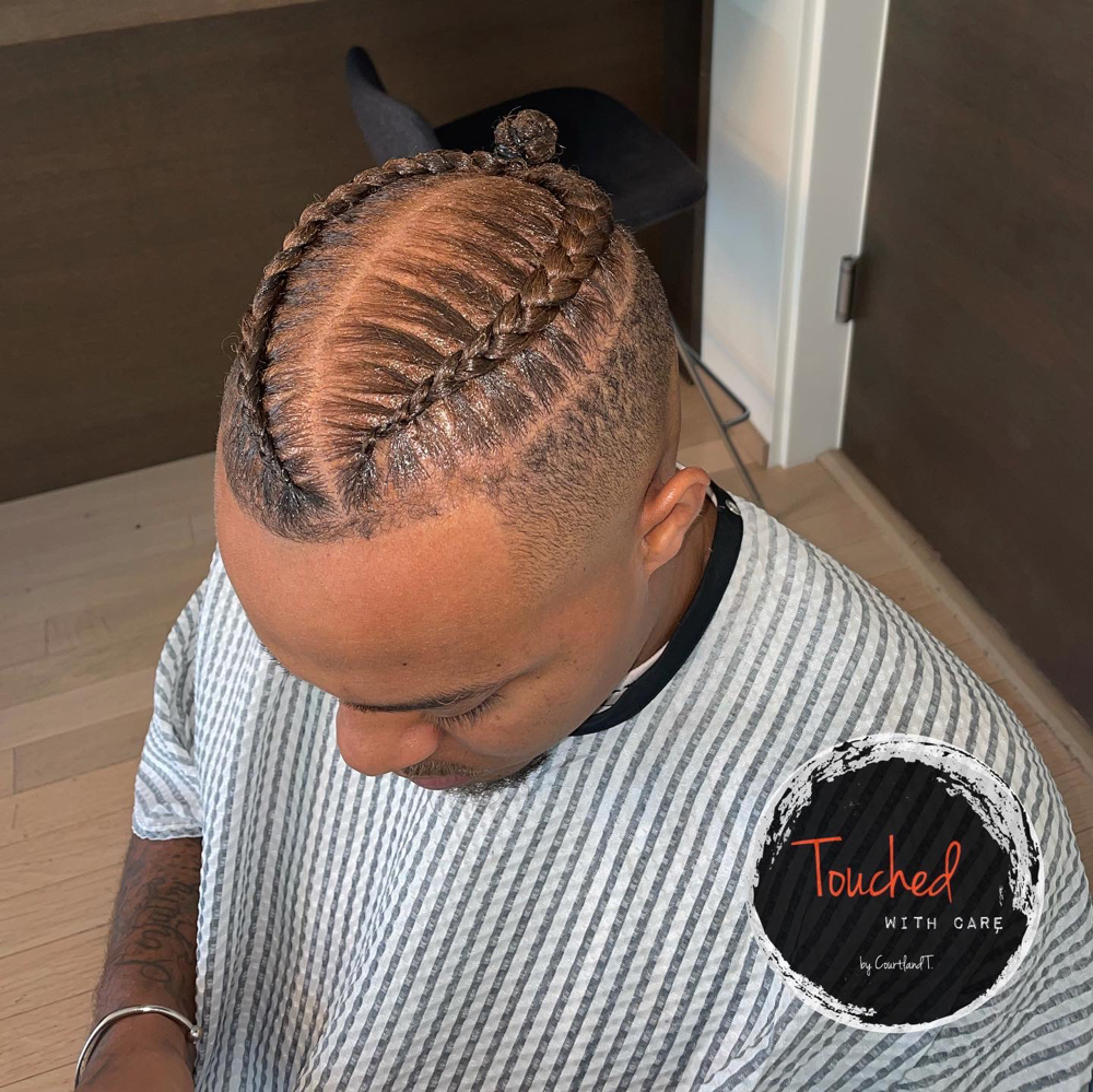 2 Cornrows (NOT FEED INS)