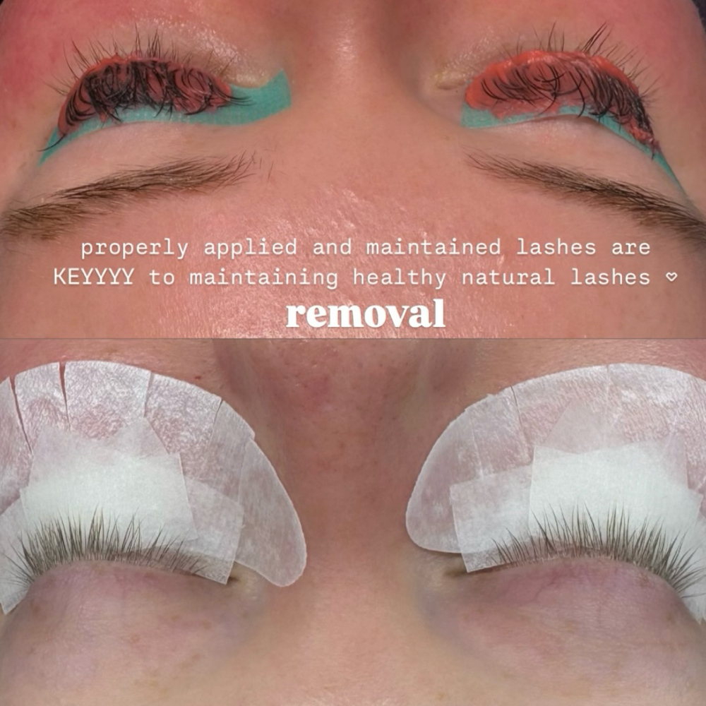 Eyelash Extension Removal
