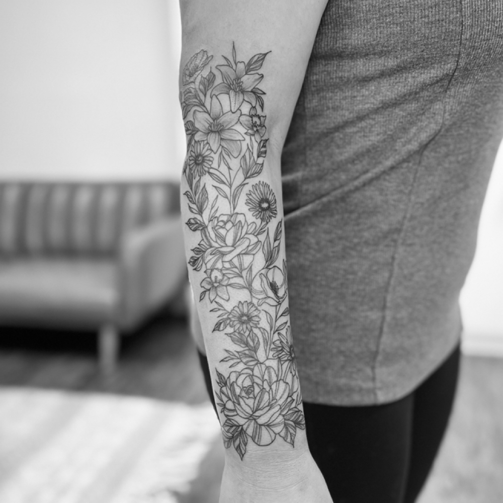 Touch Up Session at Diamond G Tattoo in Palmer, TX