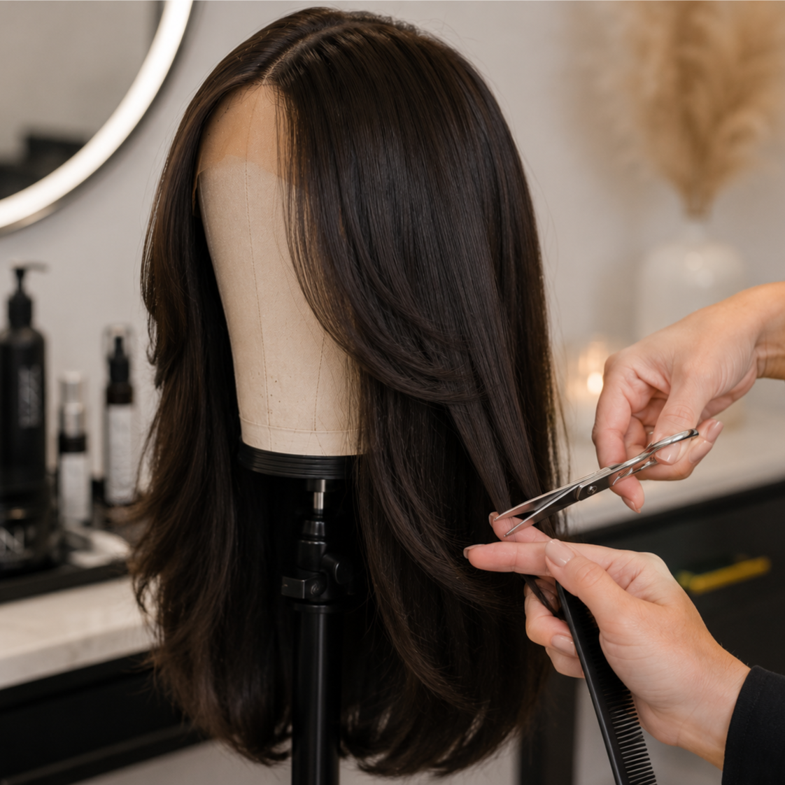 Haircut Wig at Natural Hair Center in Aventura, FL