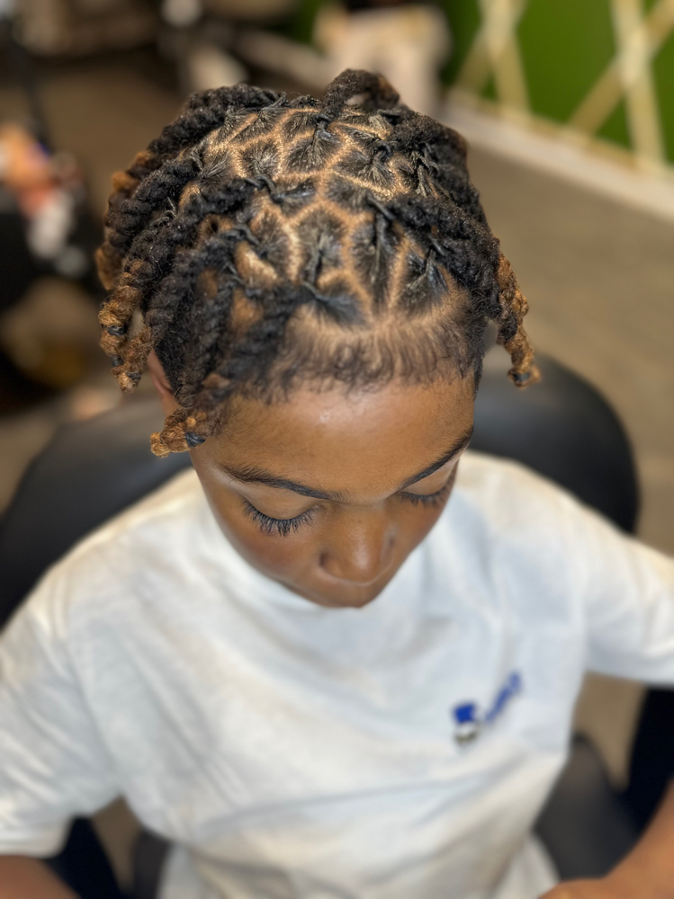 Kids Retwist & Two Strands at Xio Hair & Beauty Bar in Rosedale, MD