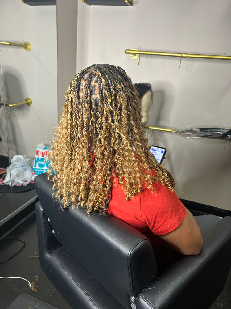 Short Boho Knotless at Trina’s Palace in Blytheville, AR