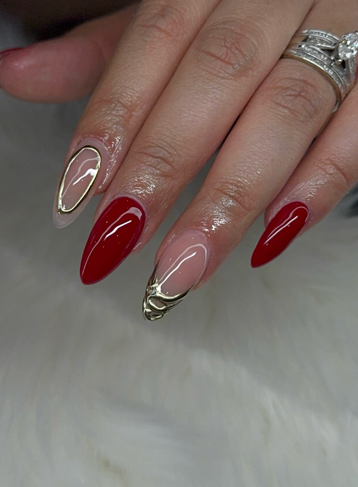 FULL SET WITH SIMPLE ART
