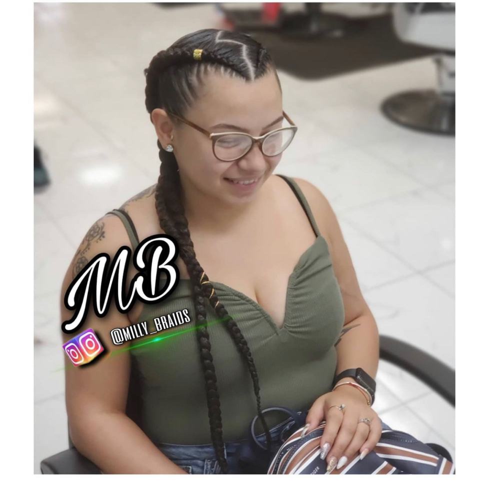 2 Braids + Extensions (Women Only)