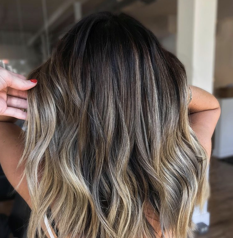 Partial -Balayage // Foil & Haircut