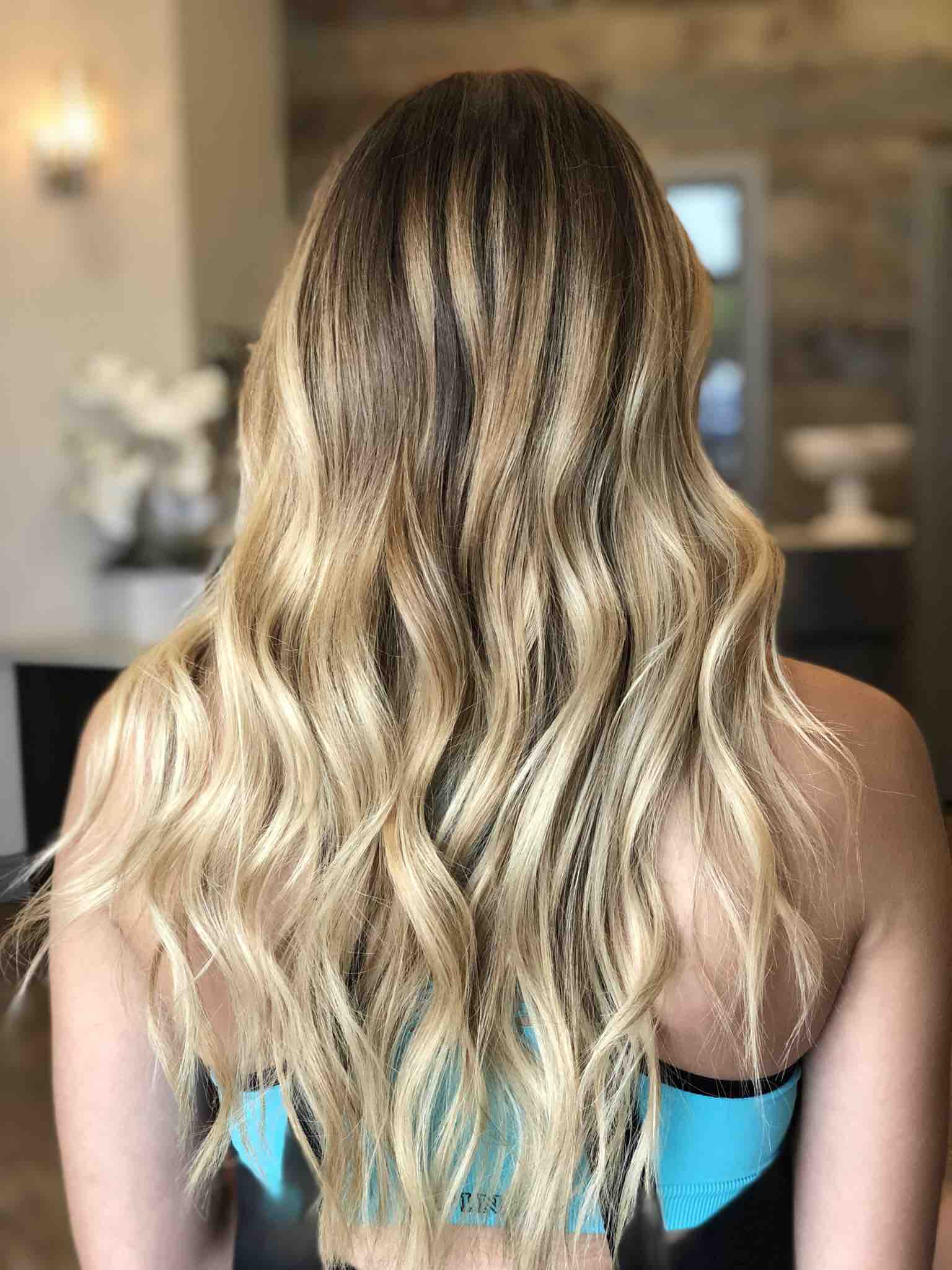 Full Balayage + Root Color