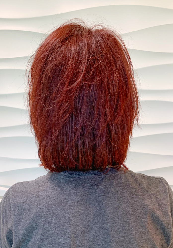 Custom color roots to ends