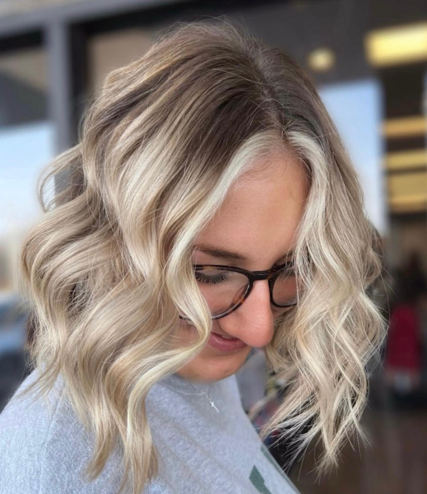 Full custom lightening + haircut