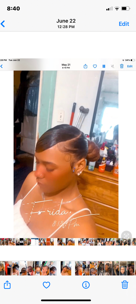 Low Knot Bun